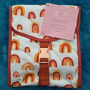 Thirty-one Boho Rainbows Fold-Over Lunch Bag NWT